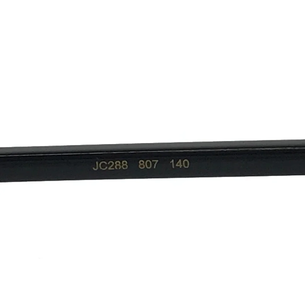 Jimmy Choo Eyeglasses Frames JC288 807 Matte Black Shiny Gold Crystals 54-16-140